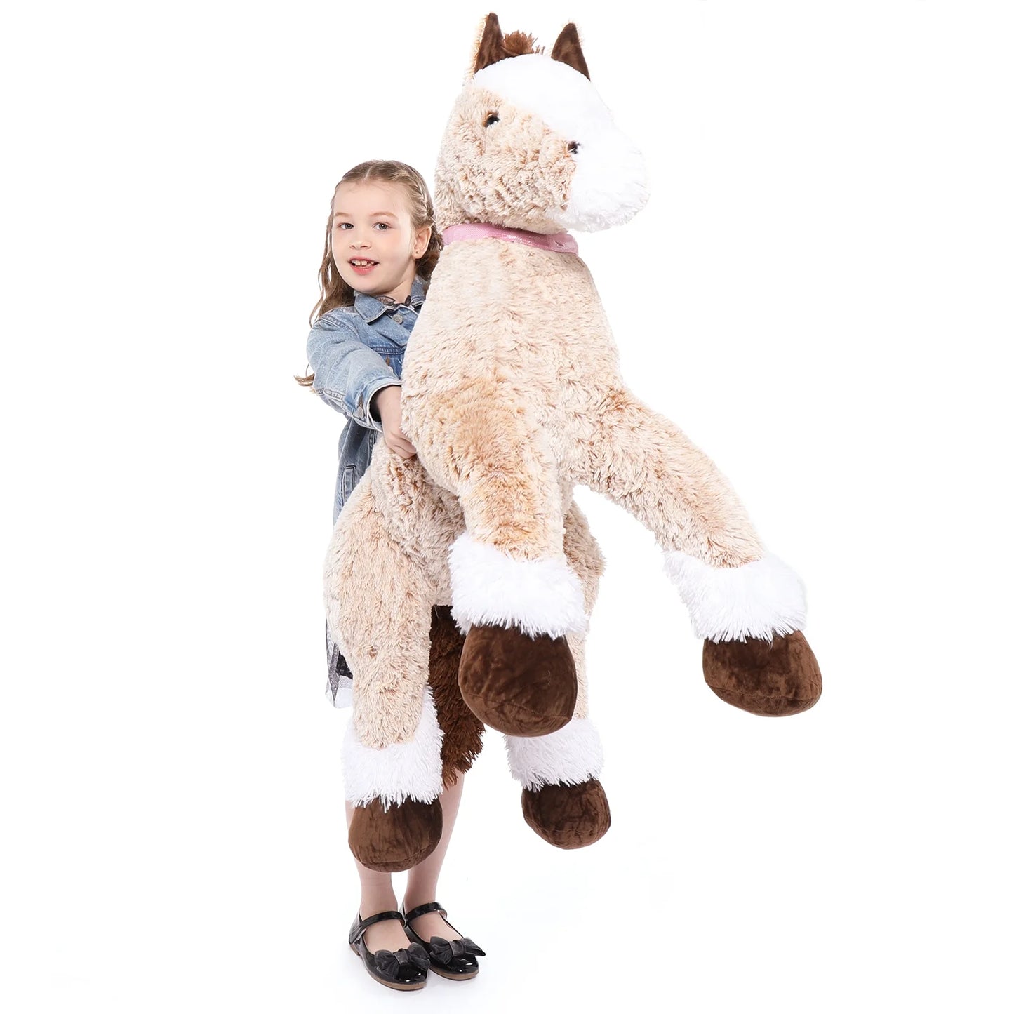 47'' Giant Horse Stuffed Animal Horse Plush Toy