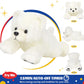 Light up Stuffed Polar Bear LED Soft Plush Toy with Magic Night Lights Glow in the Dark Birthday Holiday for Toddler Kids